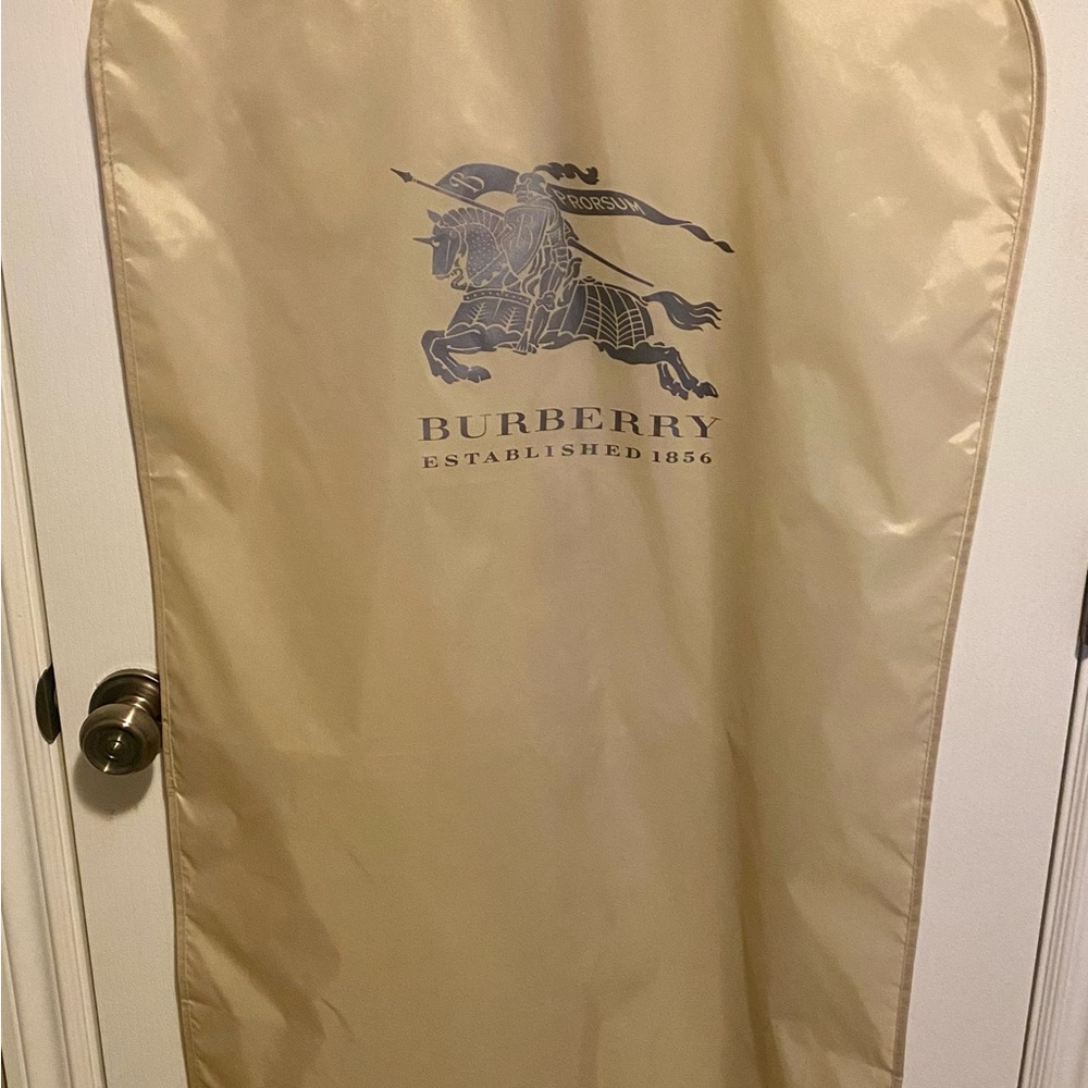 Burberry Garment Bag in Tan